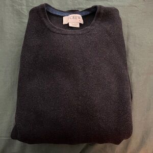 J. Crew Men's Dark Grey Crewneck Sweater